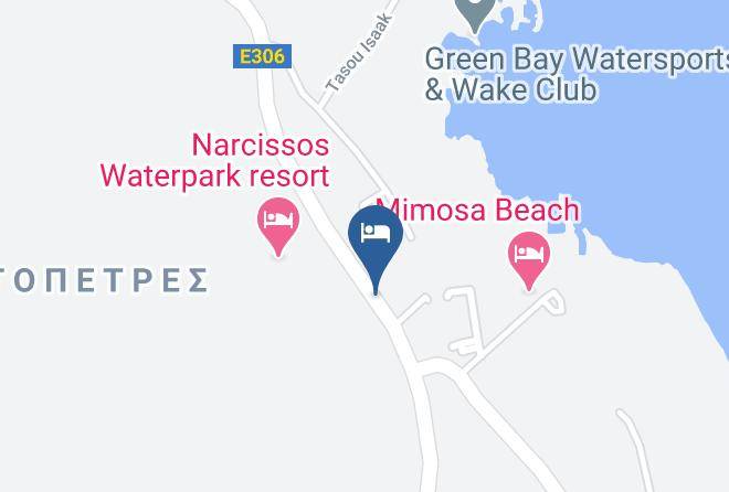 Cyprus - Cavo Zoe Seaside Hotel Maps