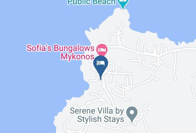 Mykonos - Cavodelos Maps