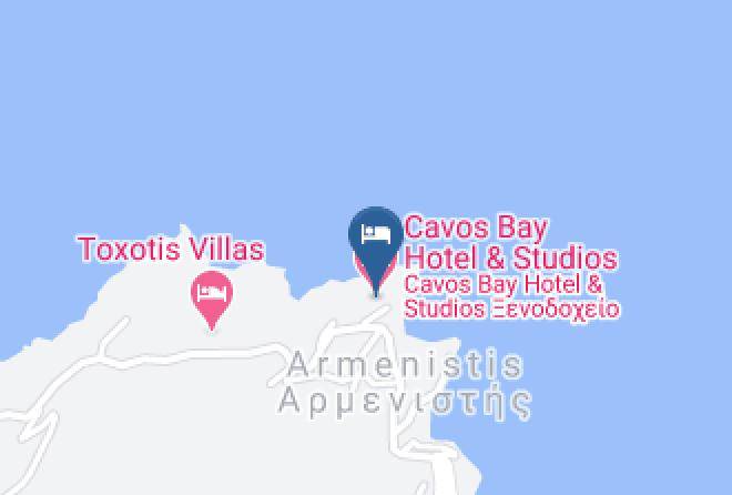 Ikaria - Cavos Bay Hotel & Studios Maps