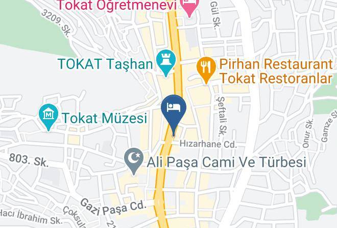 Tokat Yarahmet - Cavusoglu Tower Hotel Maps