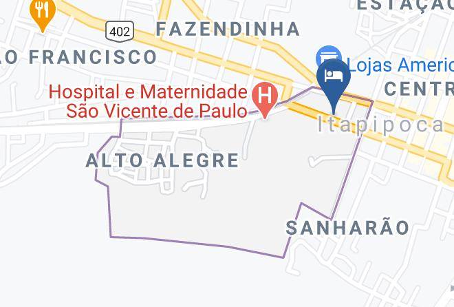 Itapipoca - Cavutto Pousada E Comercio Ltda Me Maps