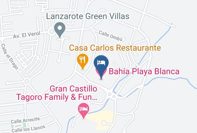 Las Palmas - Bahia Playa Blanca Maps