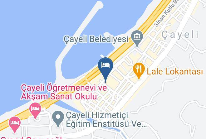 Cayeli - Sahil Hotel Maps