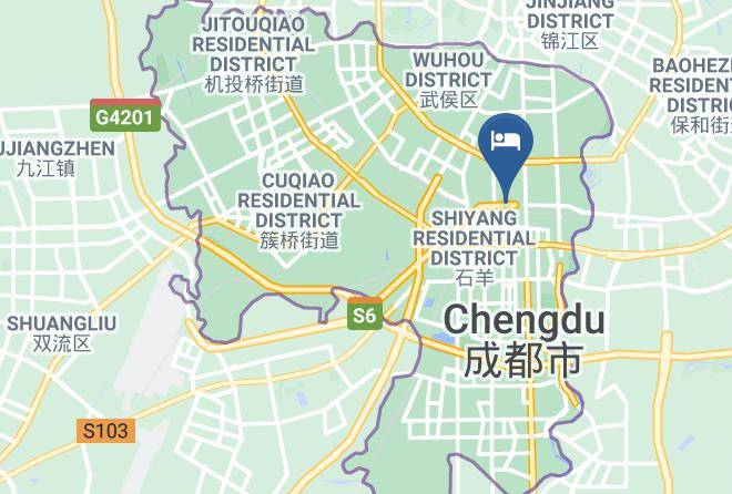 Chengdu - Cayenne Beauty Lake Hotel Maps