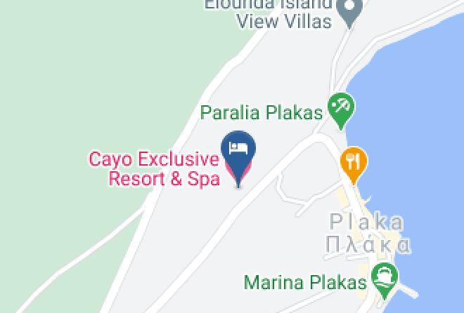 Lasithi - Cayo Exclusive Resort & Spa Maps