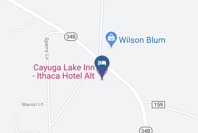 Tompkins - Cayuga Lake Inn Ithaca Hotel Alt Maps