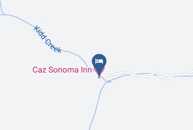Sonoma - Caz Sonoma Inn Maps