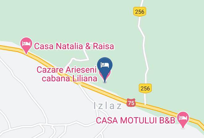 Arieeni - Cazare Arieseni Cabana Liliana Maps