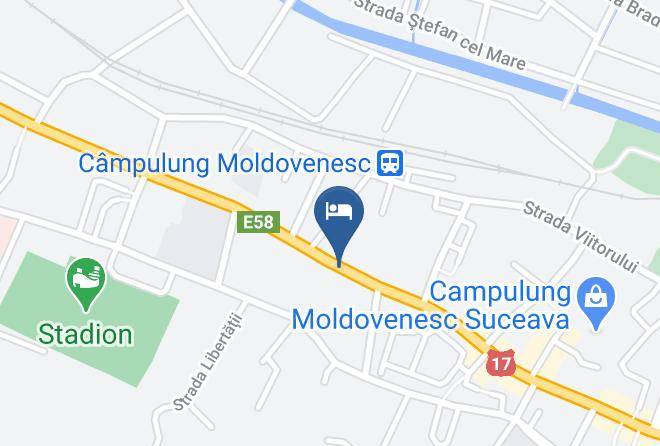 Campulung Moldovenesc - Cazare Moldi Regim Hotelier Maps