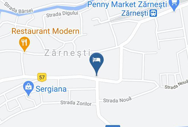 Zarnesti - Cazare Regim Hotelier Maps