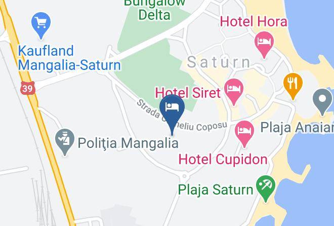 Mangalia - Cazare Saturn Maps