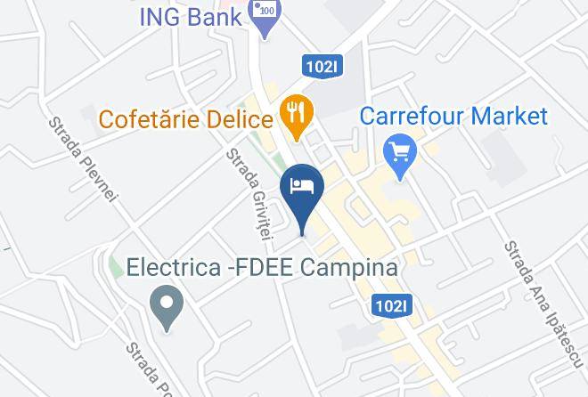 Campina - Cazare Victoria I Maps