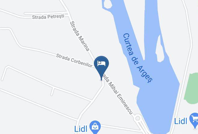 Curtea De Arges - Cazare Vila Curtea De Arges Accommodation Maps