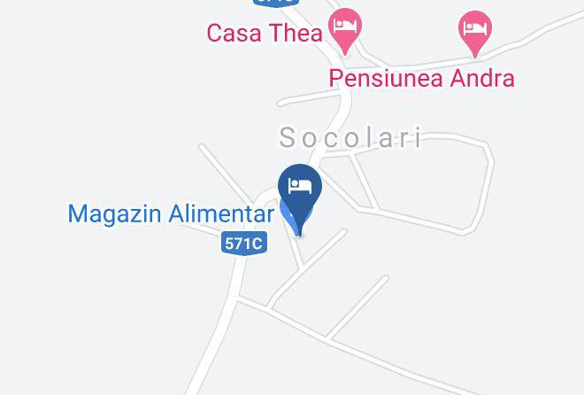 Ciclova Romana - Cazare Violeta Maps