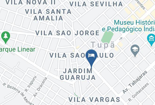 Tupa - Cazuza Palace Hotel Maps