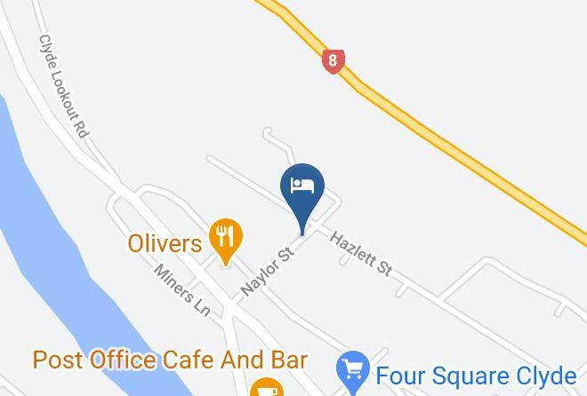Central Otago - Cbd Accommodation Clyde Maps