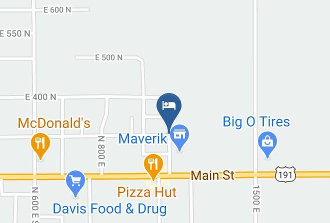 Duchesne - Cbm Rv Park Maps