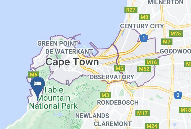 City Of Cape Town - Cb One Luxury Stay Maps
