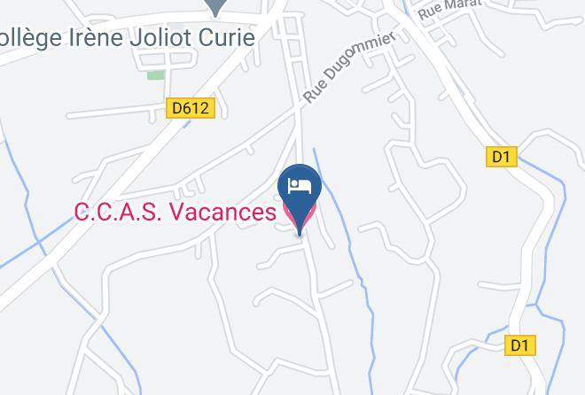 Pyrenees Orientales - C C A S Vacances Maps
