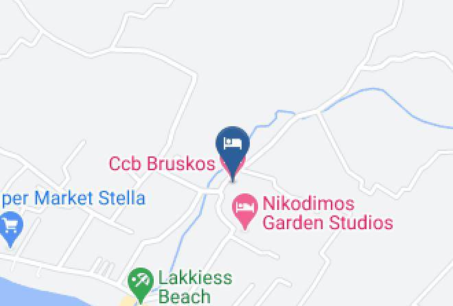 Kerkira - Ccb Bruskos Hotel Maps