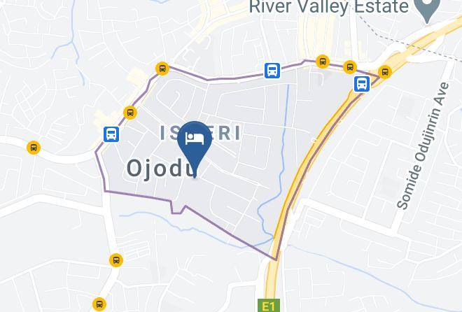 Ikeja - Ccise Court Hotel Maps