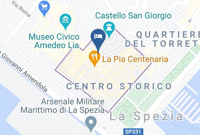 Cdh Hotel La Spezia Map