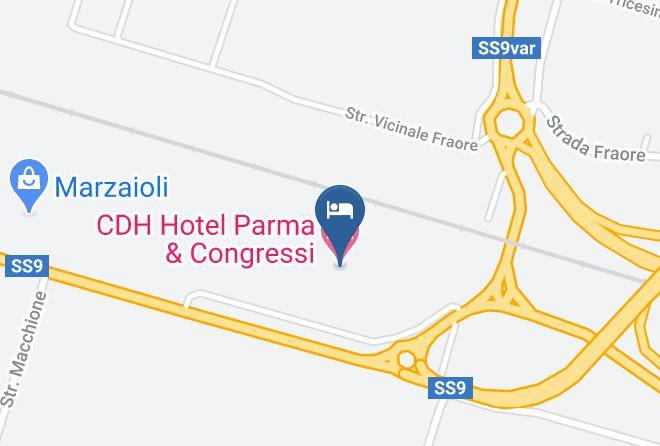 Parma - Cdh Hotel Parma & Congressi Maps