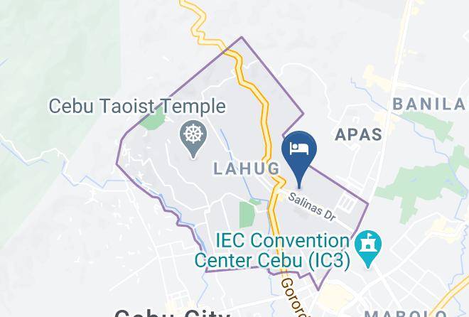 Cebu Budgetel It Park City Center Map