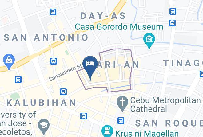 Cebu - Cebu Business Hotel Maps