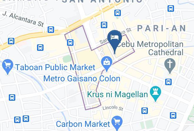 Cebu - Cebu Century Hotel Maps