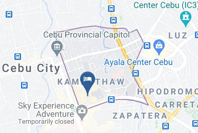 Cebu - Cebu Century Plaza Hotel Maps