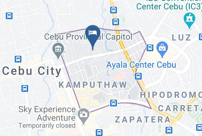 Cebu - Cebu Grand Hotel Maps