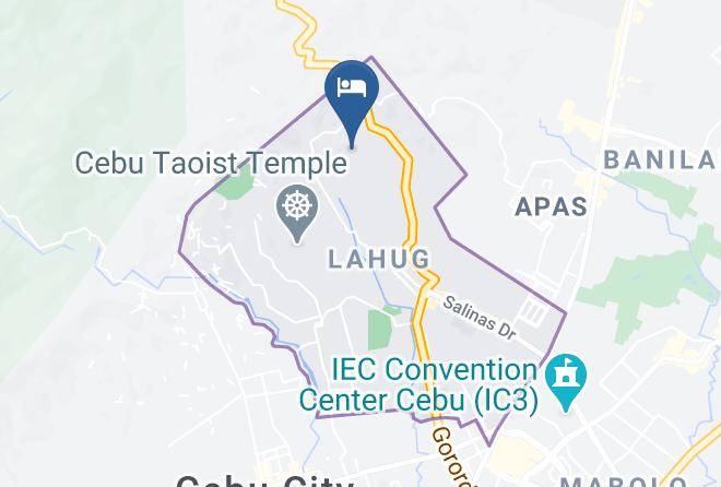Cebu - Cebu Guest Inn Maps