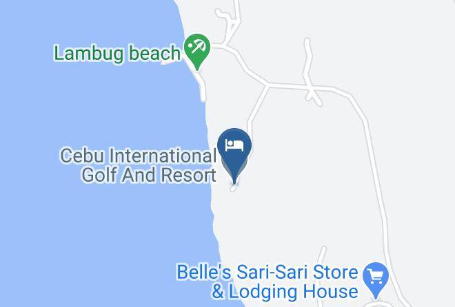 Cebu - Cebu International Golf And Resort Maps