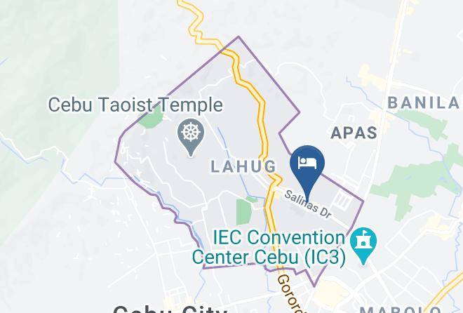Cebu Northwinds Hotel Map