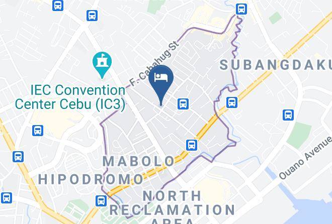 Cebu - Cebu R Hotel Mabolo Maps