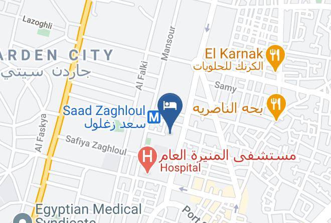 Cairo - Cecelia Hotel Maps