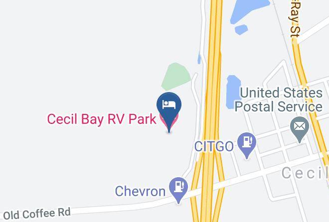 Cook - Cecil Bay Rv Park Maps
