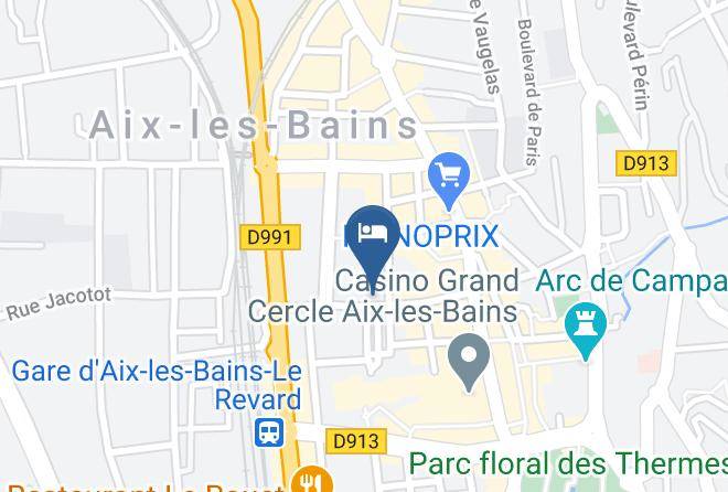 Savoie - Cecil Hotel Maps