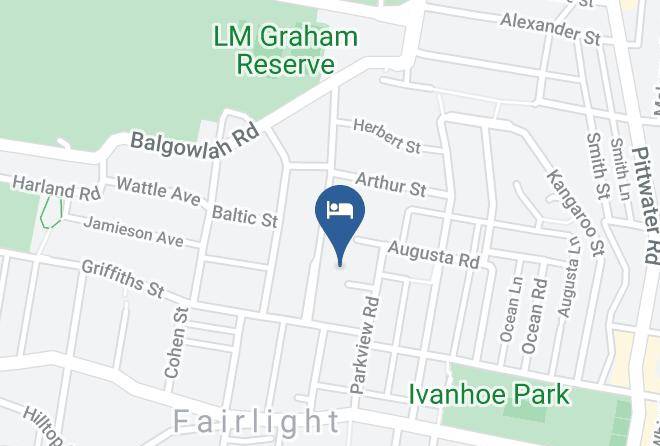 Northern Beaches - Cecil Street B&b Manly Maps