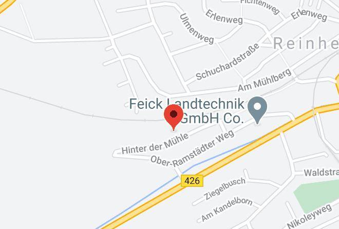 Darmstadt Dieburg - Cecilia's B&b Maps