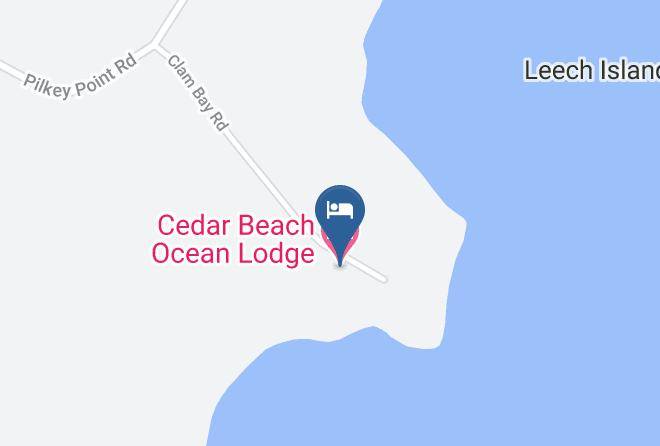 Cowichan Valley - Cedar Beach Ocean Lodge Maps