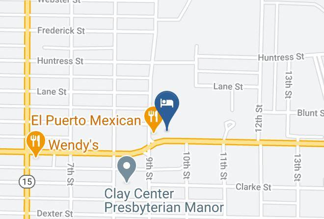 Clay - Cedar Court Motel Maps