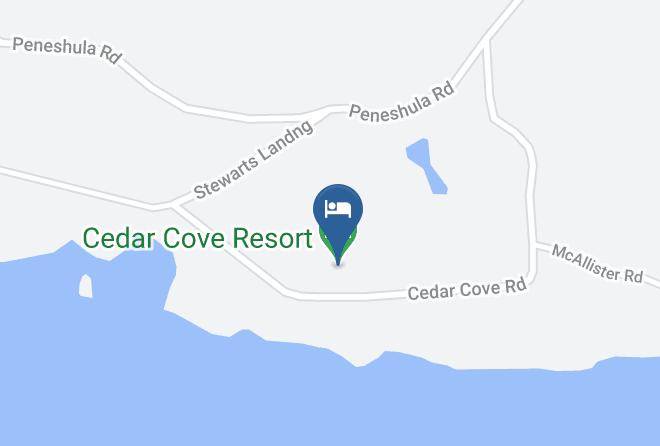 Lanark - Cedar Cove Resort Maps
