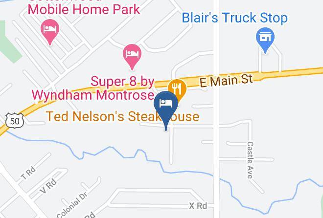 Montrose - Cedar Creek Rv Park Maps