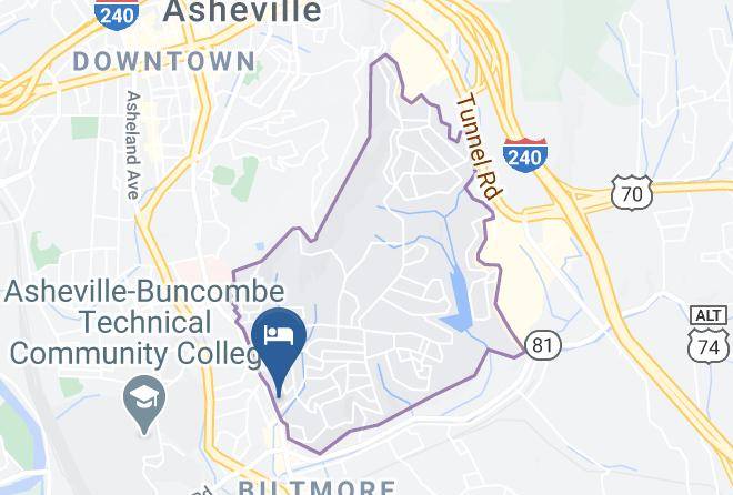Buncombe - Cedar Crest Inn Maps