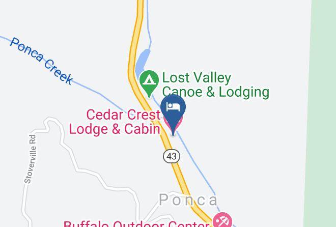 Newton - Cedar Crest Lodge & Cabin Maps