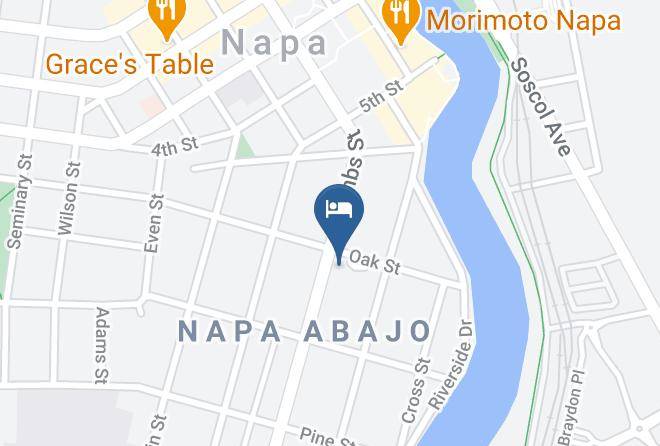 Napa - Cedar Gables Inn Maps