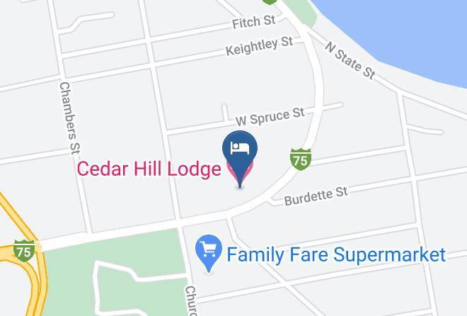 Mackinac County - Cedar Hill Lodge Maps