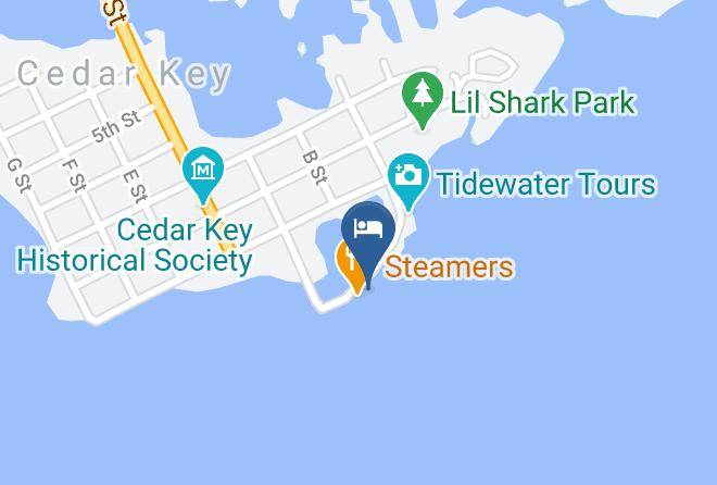 Levy - Cedar Key Harbour Master Suites Maps